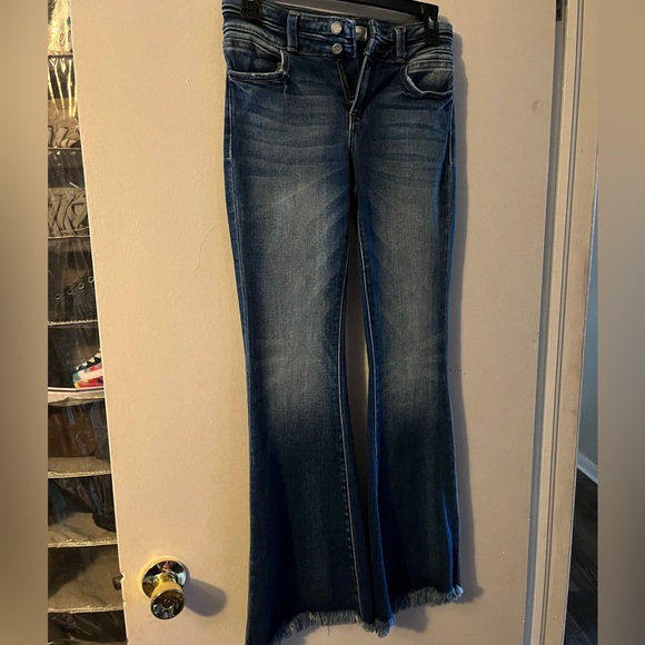 Girls Kancan Signature Mid-Rise Flare Jeans - Picture 6 of 6